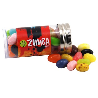 3" Small Candy Tube w/Jelly Belly® Jelly Beans
