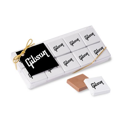 20-Piece Chocolate Foiled Square Box