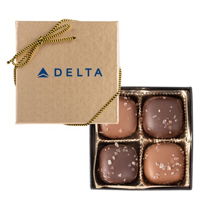 4 Piece Sea Salt Caramel Gift Box